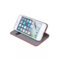 Magnet Xiaomi 14 Pro mágneses flip tok, piros