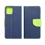 Fancy Samsung Galaxy A55 5G  flip tok, kék-lime