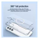Nillkin Nature Pro Magnetic Samsung Galaxy A55 5G mágneses szilikon tok, átlátszó