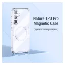 Nillkin Nature Pro Magnetic Samsung Galaxy A55 5G mágneses szilikon tok, átlátszó