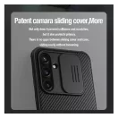 Nillkin CamShield Pro Samsung Galaxy A35 5G műanyag hátlap tok, fekete