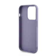 Guess Sequin Script Logo iPhone 14 Pro tok, lila