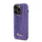 Guess Sequin Script Logo iPhone 14 Pro Max tok, lila