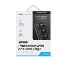 Uniq Optix Samsung Galaxy S24 Ultra kameravédő üvegfólia, fekete