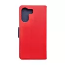 Fancy Xiaomi Redmi 13C / Poco C65 flip tok, piros / kék