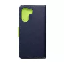 Fancy Xiaomi Redmi 13C / Poco C65 flip tok, kék / lime