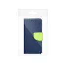 Fancy Xiaomi Redmi 13C / Poco C65 flip tok, kék / lime