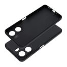 Matt Xiaomi Redmi 13C szilikon tok, fekete