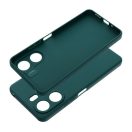 Matt Xiaomi Redmi 13C szilikon tok, sötét zöld