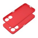 Forcell Soft Xiaomi Redmi 13C szilikon tok, piros