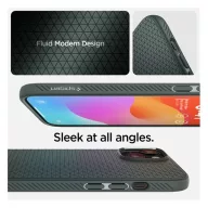 Spigen Liquid Air Apple iPhone 15 Plus tok, zöld