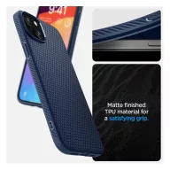 Spigen Liquid Air Apple iPhone 15 Plus tok, kék
