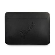   Guess Sleeve Saffiano Script, GUCS13PUSASBK 13" laptop tok, fekete