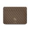 Guess Sleeve 4G Big Logo, GUCS13G4GFBR 13" laptop tok, barna