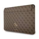 Guess Sleeve 4G Big Logo, GUCS13G4GFBR 13" laptop tok, barna