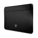 Guess Sleeve Saffiano Triangle Logo, GUCS14PSATLK 14" laptop tok, fekete