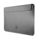 Guess Sleeve Saffiano Triangle Logo, GUCS14PSATLG 14" laptop tok, ezüst