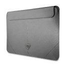 Guess Sleeve Saffiano Triangle Logo, GUCS16PSATLG 16" laptop tok, ezüst
