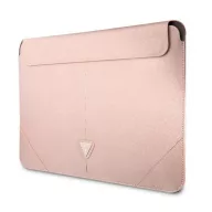   Guess Sleeve Saffiano Triangle Logo, GUCS16PSATLP 16" laptop tok, rózsaszín