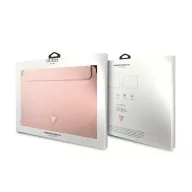   Guess Sleeve Saffiano Triangle Logo, GUCS16PSATLP 16" laptop tok, rózsaszín