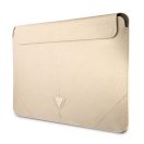 Guess Sleeve Saffiano Triangle Logo, GUCS16PSATLE 16" laptop tok, bézs