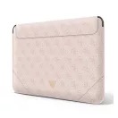 Guess Sleeve 4G Uptown Triangle Logo, GUCS16P4TP 16" laptop tok, rózsaszín
