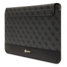 Guess Sleeve 4G Stripe Metal Logo, GUCS14PS4SGK 14" laptop tok, fekete