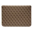 Guess Sleeve 4G Stripe Metal Logo, GUCS14PS4SGW 14" laptop tok, barna