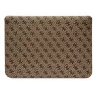   Guess Sleeve 4G Stripe Metal Logo, GUCS14PS4SGW 14" laptop tok, barna