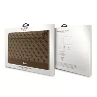  Guess Sleeve 4G Stripe Metal Logo, GUCS14PS4SGW 14" laptop tok, barna