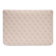   Guess Sleeve 4G Stripe Metal Logo, GUCS14PS4SGP 14" laptop tok, rózsaszín