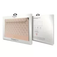   Guess Sleeve 4G Stripe Metal Logo, GUCS14PS4SGP 14" laptop tok, rózsaszín