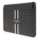 Guess Sleeve 4G Printed Stripes, GUCS16P4RPSK 16" laptop tok , fekete
