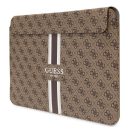 Guess Sleeve 4G Printed Stripes, GUCS16P4RPSW 16" laptop tok , barna