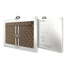 Guess Sleeve 4G Printed Stripes, GUCS16P4RPSW 16" laptop tok , barna