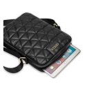 Guess Quilted  GUTB10QLBK 10" tablet táska, fekete