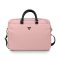 Guess Nylon Triangle Logo GUCB15NTMLLP 16" tablet táska, rózsaszín