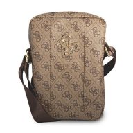   Guess 4G Big Metal Logo GUTB8G4GFBR 8" tablet táska, barna