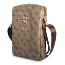 Guess 4G Big Metal Logo GUTB8G4GFBR 8" tablet táska, barna