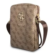   Guess 4G Big Metal Logo GUTB8G4GFBR 8" tablet táska, barna