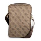 Guess 4G Big Metal Logo GUTB10G4GFBR 10" tablet táska, barna