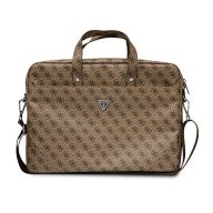   Guess Saffiano 4G Triangle Logo GUCB15P4TW 16" tablet táska, barna