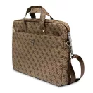 Guess Saffiano 4G Triangle Logo GUCB15P4TW 16" tablet táska, barna