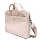 Guess Saffiano 4G Triangle Logo GUCB15P4TP 16" tablet táska, rózsaszín