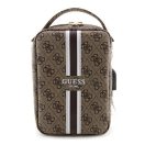 Guess 4G Printed Stripes GUHBP4RPSW rendszerező táska, barna