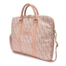 Guess GCube Stripes GUCB15HGCFSEP 16" tablet táska, rózsaszín