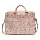 Guess GCube Stripes GUCB15HGCFSEP 16" tablet táska, rózsaszín