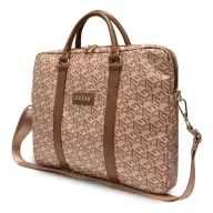   Guess GCube Stripes GUCB15HGCFSEW 16" tablet táska, barna