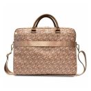 Guess GCube Stripes GUCB15HGCFSEW 16" tablet táska, barna