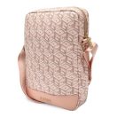 Guess GCube Stripe GUTB10HGCFSEP 10" tablet táska, rózsaszín